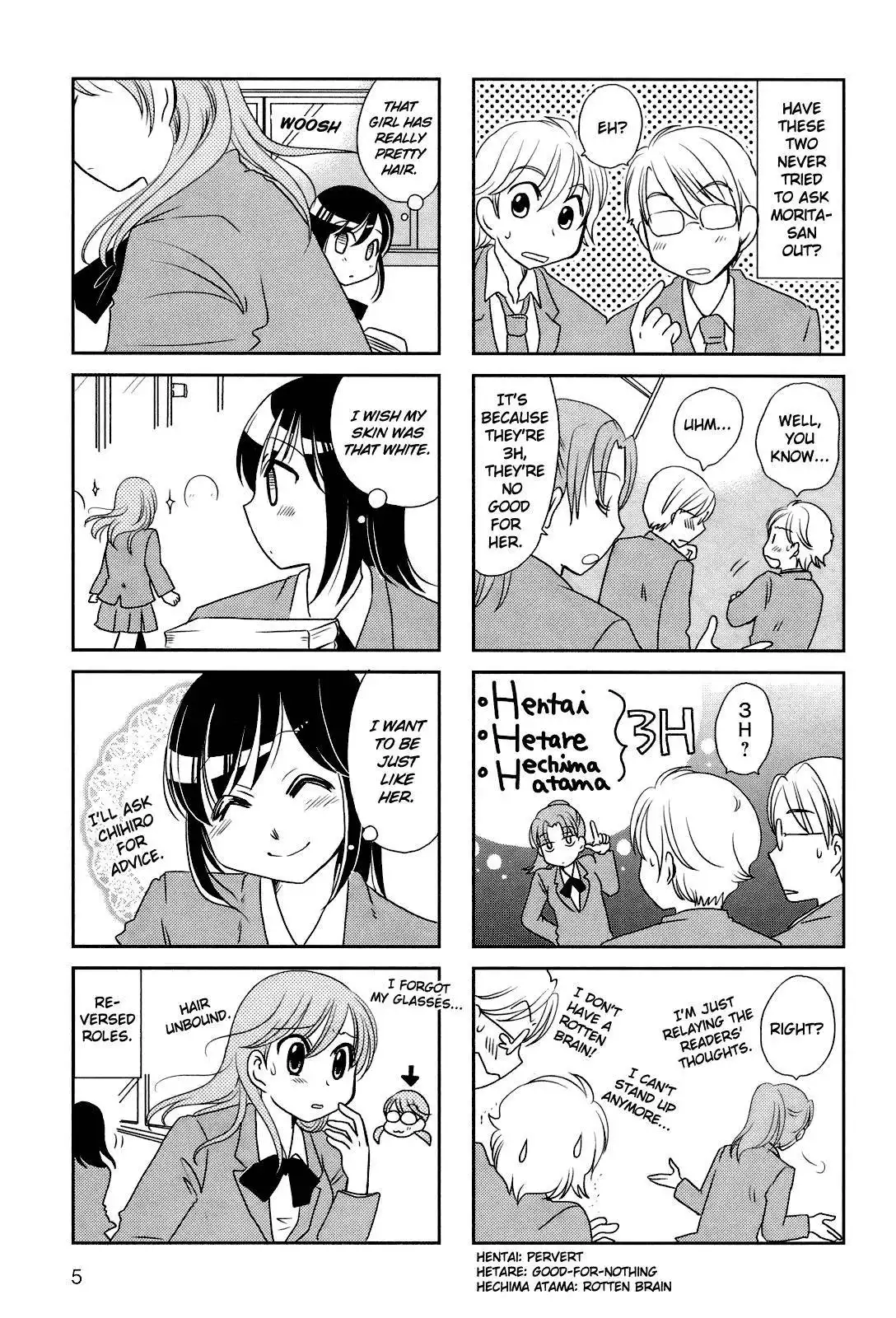 Morita-san wa Mukuchi Chapter 0 17